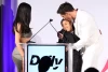 North West steals the show from Kim Kardashian at fashion awards